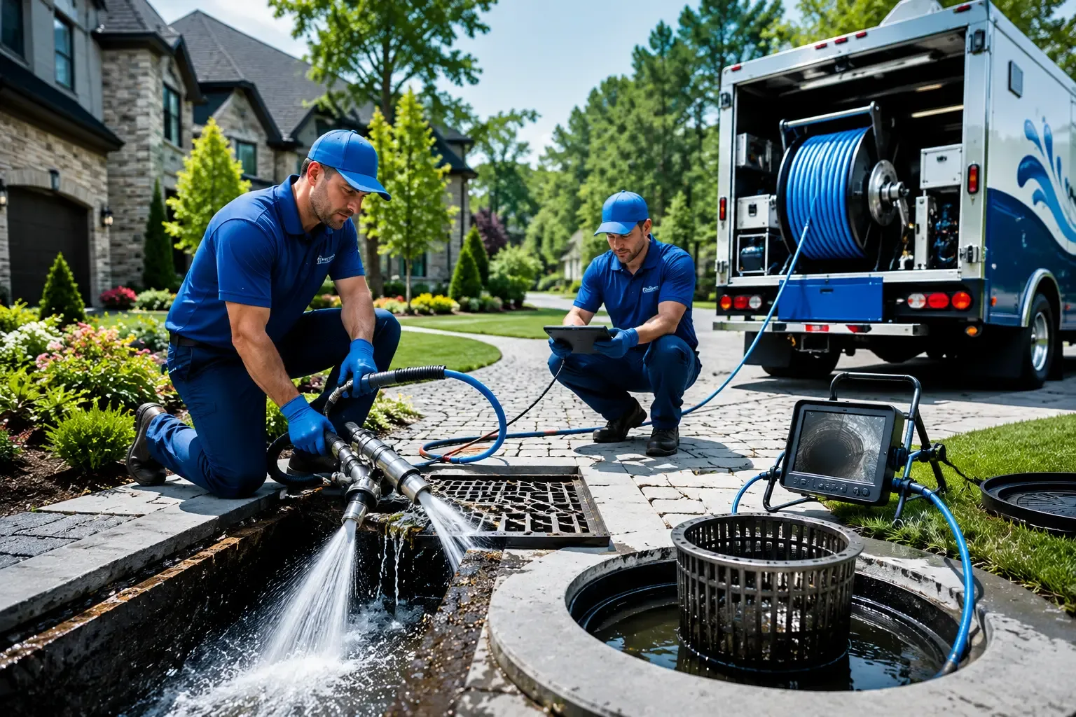 Local outdoor drain cleaning professionals in Cass, WV